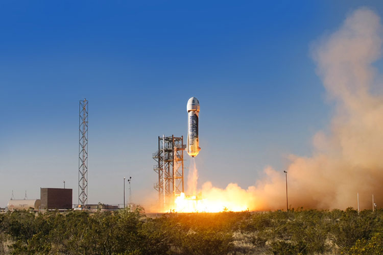 Prbny start Blue Origin z 29 kwietnia 2015 roku